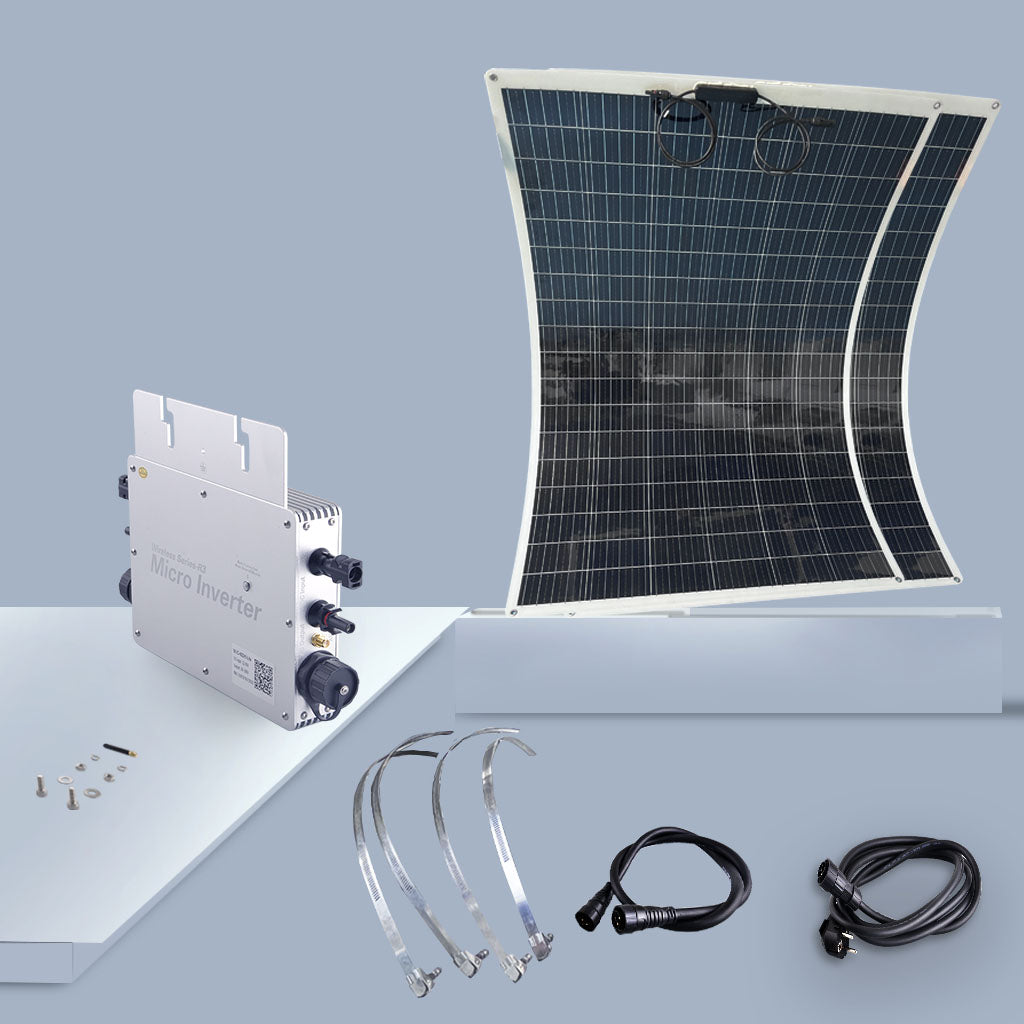 Solar-Balkon Komplett Set
